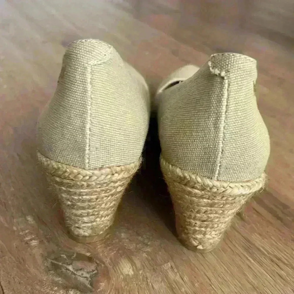 Viscera Rises Canvas Wedge Espadrille EU 39|US 8 - Picture 4 of 5